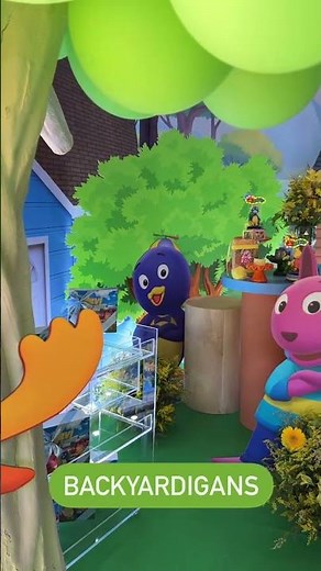 O tema é Backyardigans