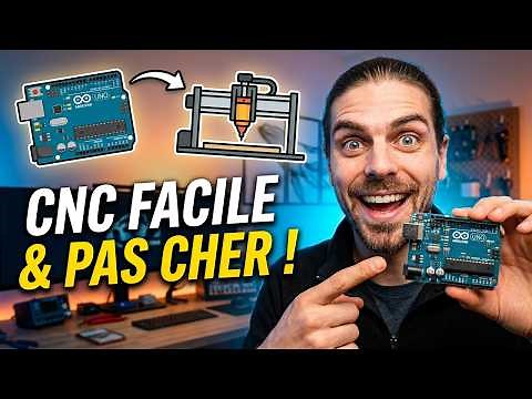 Construis ta CNC à petit prix avec GRBL et ARDUINO UNO