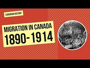 Migration in Canada 1890-1914 | Canadian History Activity