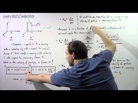 Lorentz Velocity Transformations