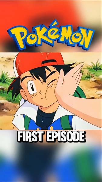 Misty Slapped Ash in the First Episod 😵 #pokemon #shorts