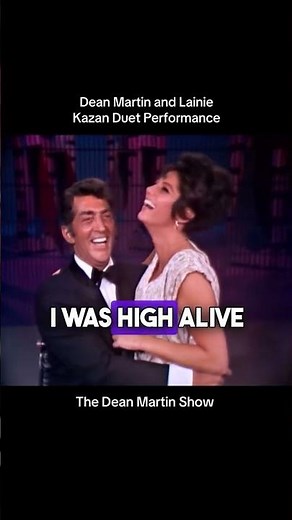 When Dean Martin & Lainie Kazan’s Chemistry Lit Up TV Rare 60s Clip!might Shorts