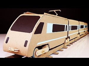 HST | How to Make a High-Speed Train | Fastes Trains | Cardboard Train Model