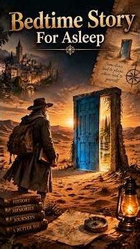 The Blue Door in the Desert | A Mystery Sleep Story 🌙 #shorts #history #ancienthistory #sleep