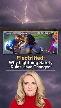 Electrified: Why Lightning Safety Rules Have Changed #lightningsafety #FloridaWeather #FLwx