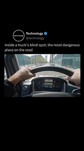 7.8K views · 130 reactions | A truck’s blind spot is a large area...
