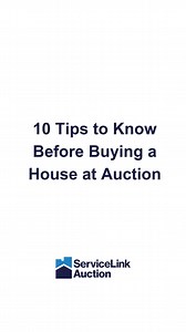 Are you interested in buying a house at one of our upcoming auctions but not sure how you can prepare? This video will help you know the types of auctions, how to search, prepare to bid, and more! https://bit.ly/47kqS3o | ServiceLink Auction
