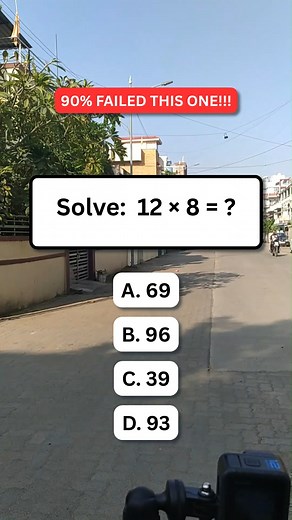 Quick math test! Can you solve this faster than your calculator? | Ashish Brainteaser