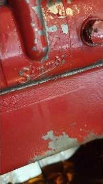 1977 Simms Fuel Injection Pump Oil Change on 1977 Ford Lehman Diesel Engine #classicboat