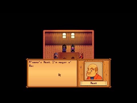 Stardew Valley - Marrying Lewis!