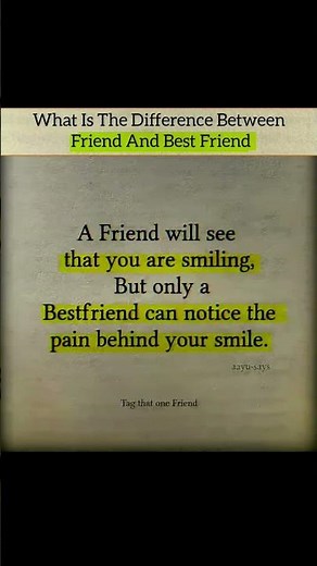 friend vs best friend