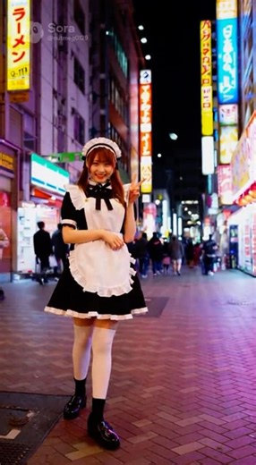 What is a Maid Café? Japan’s Unique Anime Culture 🇯🇵#Japan#MaidCafe#Akihabara#JapanCulture