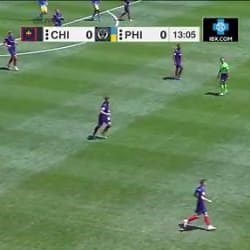 SAVE: Bobby Shuttleworth, Chicago Fire FC - 14th minute