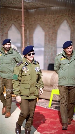 ips Tanushree Entry in Kashmir 🔥🍾 #army #police #ipsvideo #ips #ipsreel #ipsstatus