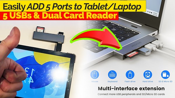 Watch Photographer Must Have - Expandable USB Hub with Card Reader on Amazon Live