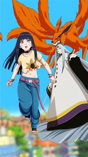Himawari vs kurama and Kaguya | who is strong? #naruto #himawari #boruto #youtubeshorts #shorts