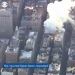 WHOA! A massive steam pipe explosion in New York City ripped apart pavement and sent a huge plume of steam into the sky. | WDBJ7