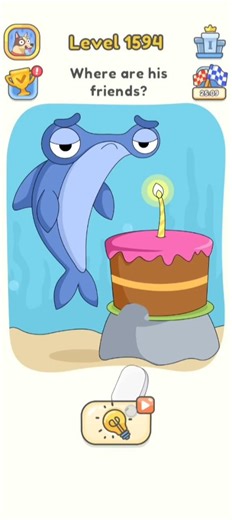 DOP 5 gaming level 1594 Where are his friends gameplay#shorts #puzzle