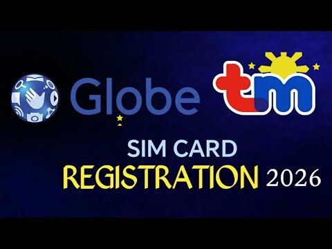 Globe and Tm Sim Card Registration 2026 | Paano mag register ng Globe at Tm sim card | Davz Tutorial