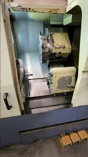 1999 Hwacheon Hi-Eco 21 HS CNC Horizontal Lathe Selling at Auction