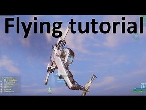 Planetside 2 - Flying tutorial - ESF turns and maneuvers