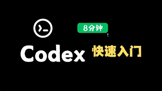 12月最新AI编程新王Codex详细攻略，一期视频精通，使用方法