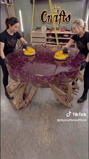 Crafting a Floral Epoxy Table: A DIY Guide
