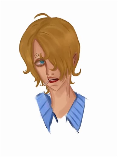 Heehe Fem-Sanji #mystile #artanime #sanjionepiece #onepiece