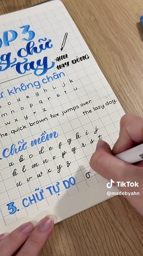 TOP 3 font chữ viết tay Ahn hay dùng