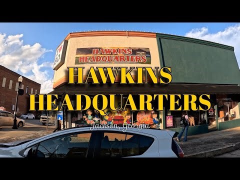 We Visited Hawkins Headquarters in Jackson, GA! Home of All Things Stranger Things!!
