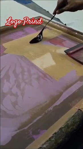 “Logo Print Magic ✨ | Satisfying Screen Printing Process”