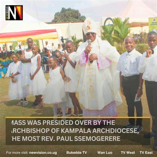 WATCH: The Catholic Church celebrates 145 years since the first mass. #VisionUpdates | The New Vision