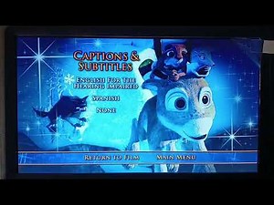 The Flight Before Christmas 2008 DVD Menu Walkthrough