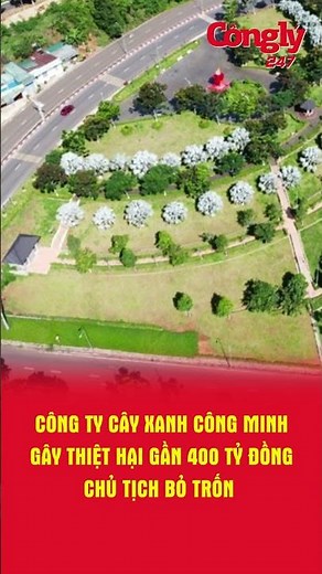 Cong Minh Greenery Company caused nearly 400 billion VND in damages.