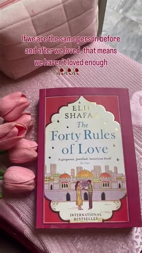 Love isn't just an emotion — it's a journey to find your soul. Shams of Tabriz’s forty rules will change the way you see life, love, and God. #fortyrulesoflove #elifshafak #shamsoftabriz #rumiquotes #spiritualjourney #bookreel #viralreels #booktok #booklover #readersofig #sufiwisdom #deepquotes #soulfulbooks #selfdiscovery #mustread