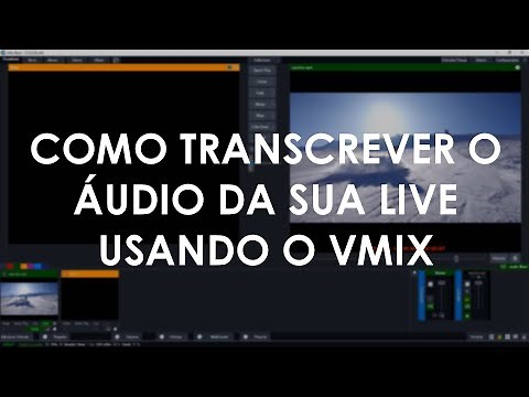 Transcrição de vídeos no vMix – Tutorial Web Captioner