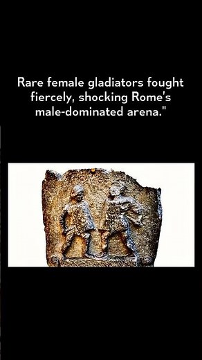 Female Gladiators: Rome’s Fierce Forgotten Warriors