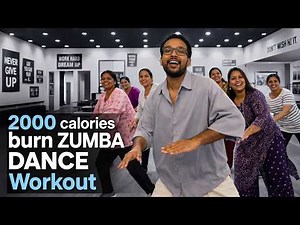 2000 calories burn ZUMBA DANCE workout || Niteesh || Mayuri Dance & Fitness Academy ||