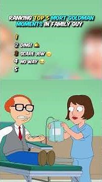 Ranking Top 5 Mort Goldman Moments In Family Guy