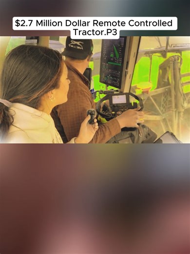 $2.7 Million Dollar Remote Controlled Tractor