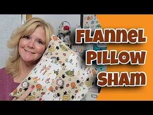 DIY Flannel Patchwork Pillow Cover | Easy Envelope Back Tutorial