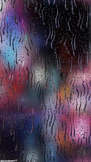 4K Rain Live Wallpaper