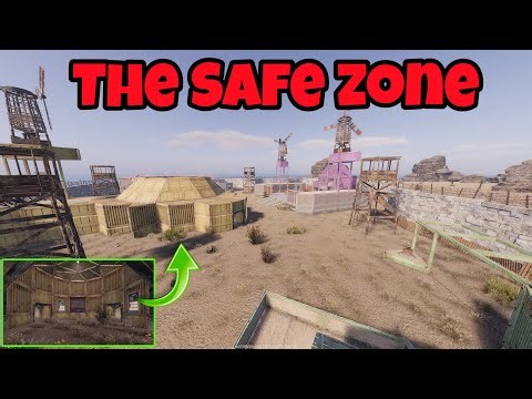 I Built the Best Safe Zone in Rust! - Rust Console Edition