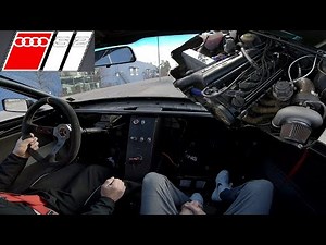 500hp+ Audi S2 HUGE TURBO - Onboard Test Drive