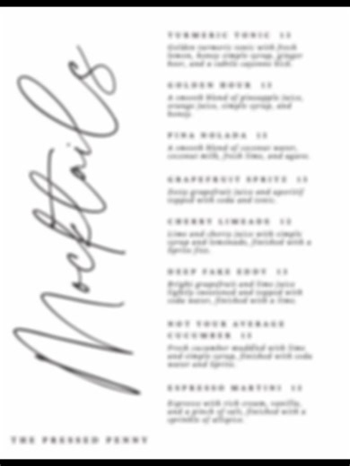 Dry January doesn’t mean you can’t go to your favorite tavern. It just means you sip a little differently. Our new mocktail menu brings all the flavor, creativity, and vibe you love—without the alcohol. Perfect for Dry January, a night off, or anyone who just wants a great drink in hand. Same neighborhood energy. Same great people. Zero proof, all heart. Come see us at Pressed Penny Tavern 🍹 #DryJanuary #PressedPenny #MocktailsKC #ZeroProofDrinks #NeighborhoodTavern