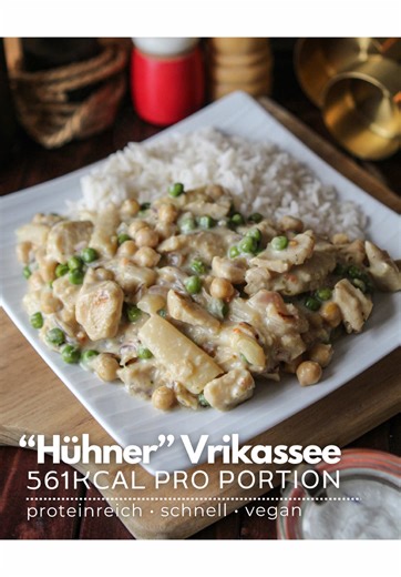 Veganisiertes „Hühner“-Vrikassee - Rezept und Tipps