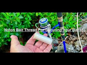 Nylon Elastic Bait Thread For Securing Your Soft Baits!