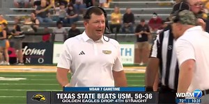 USM drops 4th consecutive game, falls 50-36 to Texas State
