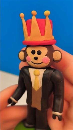 How to make Jandel Roblox with clay! Diy tutorial #tutorial #clay #roblox #diy