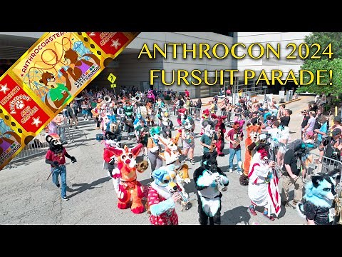 Largest Fursuit Parade in the World? 3371 fursuiters at Anthrocon 2024!